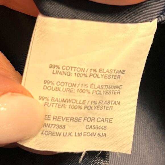 J Crew Navy Tweed Sleeveless Shift Dress Size 10P - Picture 11 of 12